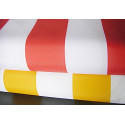 Outdoor waterproof fabric - red stripes