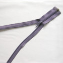 plastic coil zip - violet purple - length from 30cm to 70cm