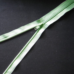 plastic coil zip - mint green - 85cm