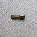 zip slider-coil size 7 - antique brasss