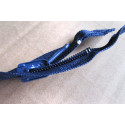 reversible plastic coil zip -  navy 75cm