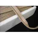  Thick flanged rope  piping cord 8mm - beige - sand