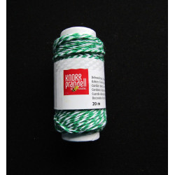 Bakers twine -1,5mm green&white