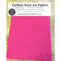 Iron-on  repair fabric - fuchsia