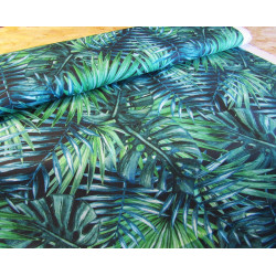 Waterproof fabric - Palm Leaves