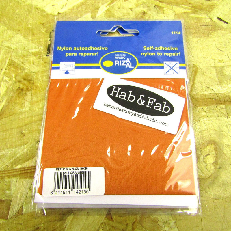 Nylon Repair Patch - self-adhesive - 215 dark orange