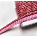 Twisted flanged rope  piping cord 7mm - dusky pink331