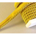  Thick flanged rope  piping cord 8mm -  gold