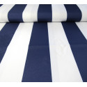 Outdoor waterproof fabric - navy blue