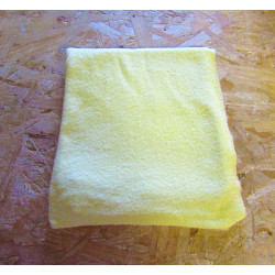 Flexible Terry Toweling Fabric - light yellow