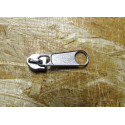 zip slider-coil size 5 - silver