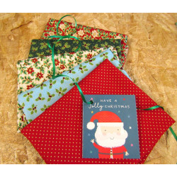 CHRISTMAS WISH  - Christmas patterns - fabric bundle - optional sizes