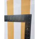 Outdoor waterproof fabric - orange stripes