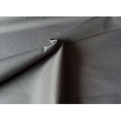 Waterproof  Canvas fabric -  graphite grey
