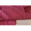 Waterproof  canvas fabric -  light burgundy