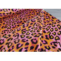 Colorful Cheetah spots - French Terry jersey