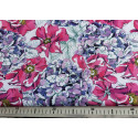Hydrangeas and Wild Roses - water-resistant fabric