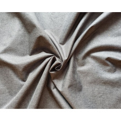 Oxford - Water-resistant fabric -  blend grey- remnant 30/150cm