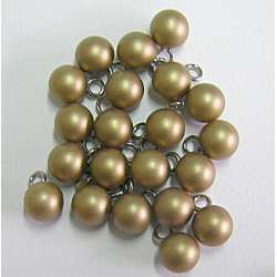 gold pearl - small button