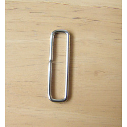 Rectangle Metal Square D ring - 38mm