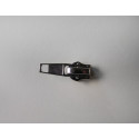 zip slider-coil size 5 - silver -auto lock 