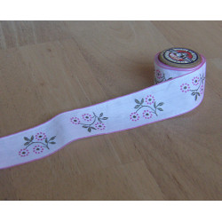 embroidered tape  trim - vintage style