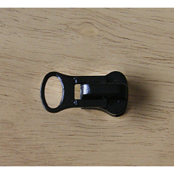 zip slider  size 5 for  waterproof zip - black
